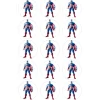 Papel de azúcar de Capitán América Avengers (Marvel) - 5 cm (15) - María Lunarillos
