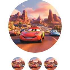 Papel de azúcar de Cars - 20 cm - María Lunarillos