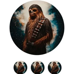 Papel de azúcar de Chewbacca - 20 cm - María Lunarillos