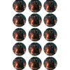 Papel de azúcar de Darth Vader - 5 cm (15) - María Lunarillos