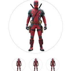 Papel de azúcar de Deadpool (Marvel) - 20 cm - María Lunarillos