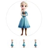 Papel de azúcar de Elsa Frozen - 20 cm - María Lunarillos