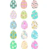 Papel de azúcar de Huevos Pascua - 5 cm (15) - María Lunarillos