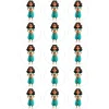 Papel de azúcar de la Princesa Jasmín - 5 cm (15) - María Lunarillos