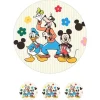 Papel de azúcar de Mickey Mouse, Goofy y Pato Donald - 20 cm - María Lunarillos