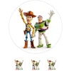 Papel de azúcar de Toy Story y Buzz Lightyear - 20 cm - María Lunarillos