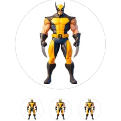 Papel de azúcar de Wolverine (Marvel) - 20 cm - María Lunarillos