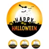 Papel de azúcar Happy Halloween - 20 cm - María Lunarillos