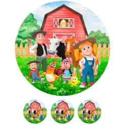 Papel de azúcar La Granja de Zenón 20 cm - María Lunarillos
