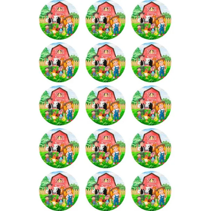 Papel de azúcar La Granja de Zenón 5 cm (15) - María Lunarillos