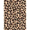 Papel de azúcar Leopardo A4 - María Lunarillos