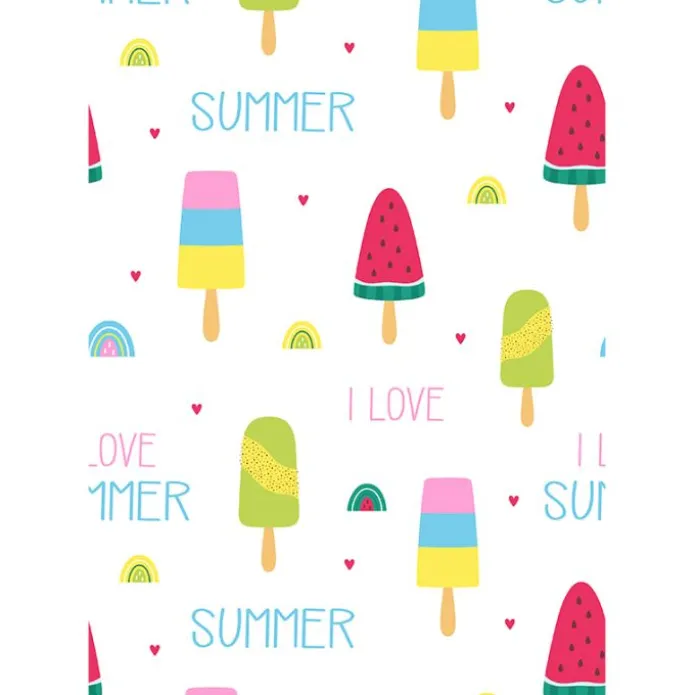 Papel de azúcar Love Summer A4 - María Lunarillos