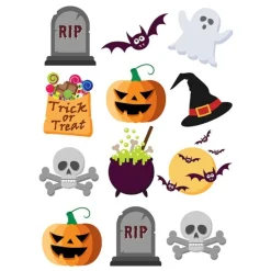 Papel de azúcar Mix Halloween 2 (A4) - María Lunarillos