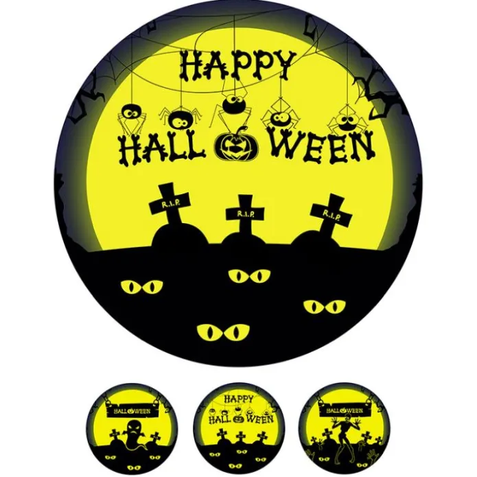 Papel de azúcar mix Halloween 20 cm - María Lunarillos