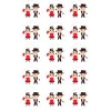 Papel de azúcar Pareja Flamencos 5 cm (15) - María Lunarillos