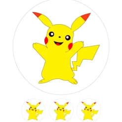 Papel de azúcar Pokémon Pikachu 20 cm - María Lunarillos