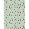 Papel de azúcar Árboles de Navidad (A4) - María Lunarillos
