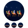 Papel de azúcar Reyes Magos 2 - 20 cm - María Lunarillos