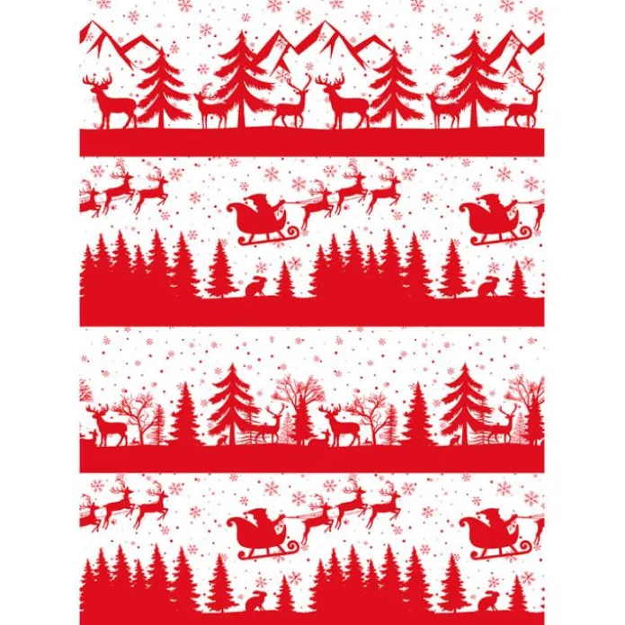 Papel de azúcar trineos de Navidad - María Lunarillos
