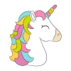 Papel de azúcar Unicornios nº 31 - María Lunarillos