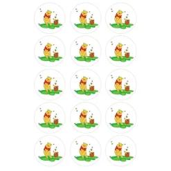 Papel de azúcar Winnie the Pooh 5 cm (15) - María Lunarillos