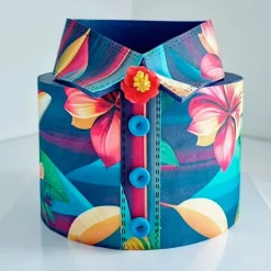 Papel de fibra vegetal - 15 fotos iguales en Corazones de 5 cm - Impresión personalizada