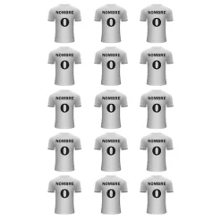 Papel de oblea - Camiseta fútbol Real Madrid nombre y número 5 cm (15) - Impresión personalizada