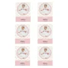 Papel de oblea con foto, nombre y fecha personalizada - Mi Bautizo rosa 6 x 8 cm (6)