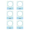 Papel de oblea con foto, nombre y fecha personalizada - Mi Bautizo azul 6 x 8 cm (6)