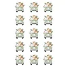 Papel de oblea - 15 círculos iguales de 5 cm Nombre coche animalitos selva - Impresión personalizada