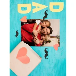 Papel de oblea - Día del Padre con foto personalizada A4 - Impresión personalizada