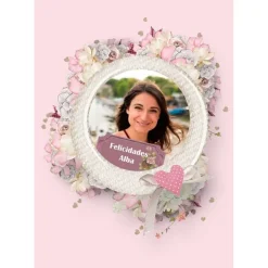 Papel de oblea - Foto y Rótulo Diseño 3 A4 - Impresión personalizada