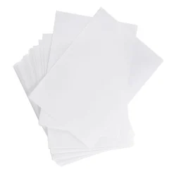 Papel de oblea grueso (50 hojas)