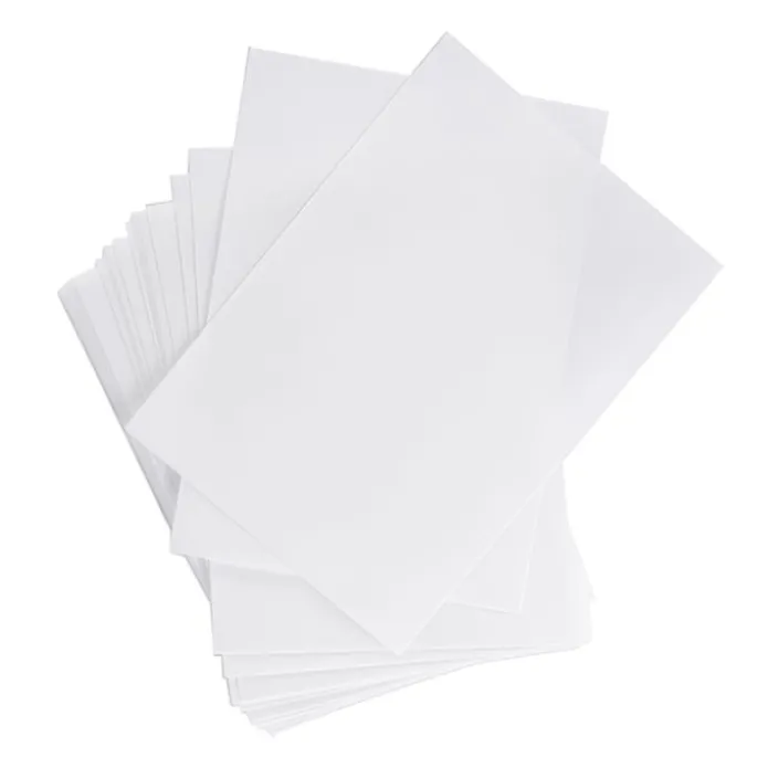 Papel de oblea grueso (50 hojas)