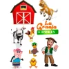 Papel de oblea - La granja de Zenón nombre personalizado A4 - Impresión personalizada