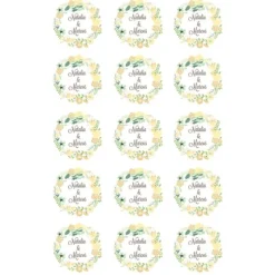 Papel de oblea - Nombres nº 3 - Impresión personalizada