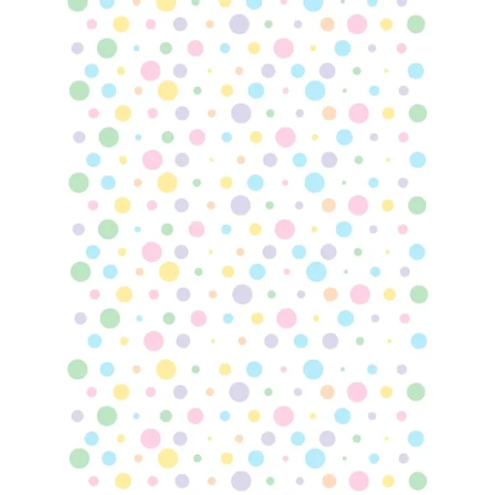 Papel multitransfer para merengues, chocolate e isomalt Lunares Pastel - María Lunarillos