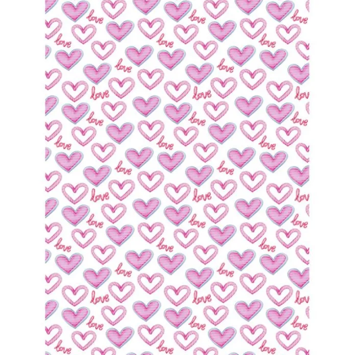 Papel multitransfer para merengues, chocolate e isomalt Corazones Love - María Lunarillos