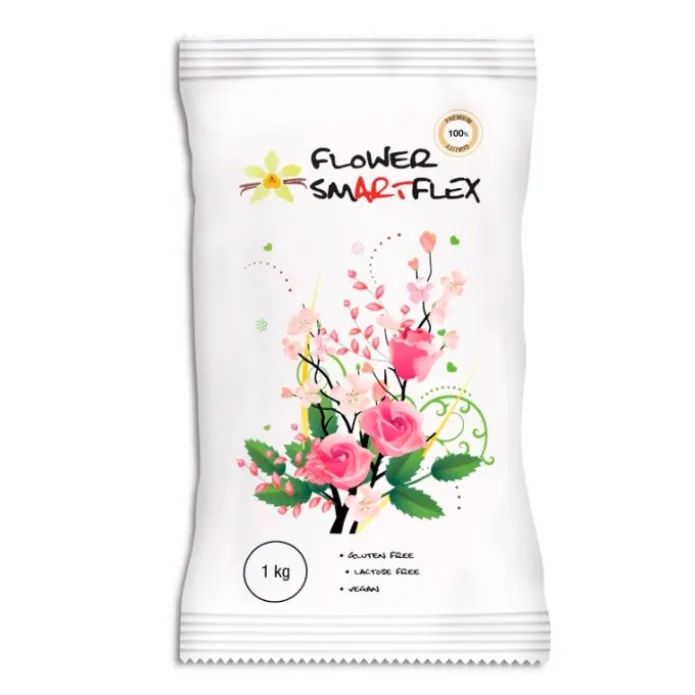 Pasta de flores blanca 1 kg - Sin gluten - SmartFlex