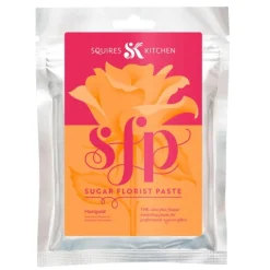 Pasta de flores naranja caléndula 100 g - Sin gluten - Squires Kitchen