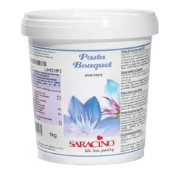 Pasta de goma blanca 1 kg - Sin gluten - Saracino