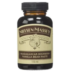 Pasta de vainilla Bourbon de Madagascar 118 ml - Sin gluten - Nielsen Massey
