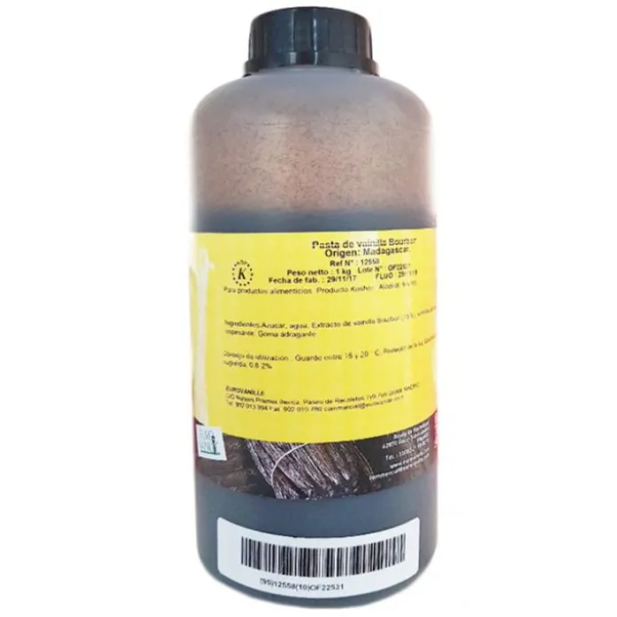 Pasta de vainilla Bourbon de Madagascar 1 kg - Eurovanille
