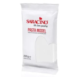 Pasta para modelar blanca 250 g - Sin gluten - Saracino