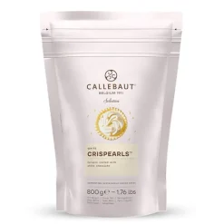 Perlas crujientes de chocolate blanco Crispearls Mona Lisa 800 g - Callebaut