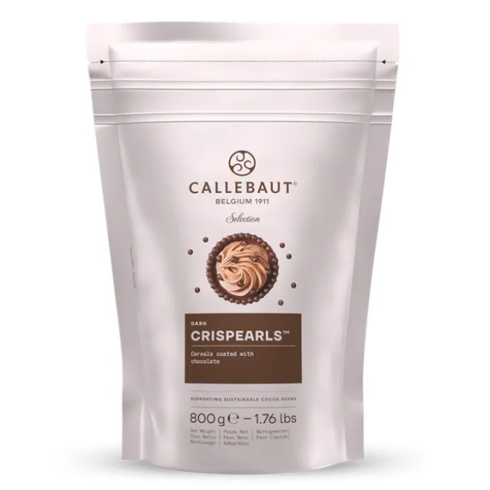 Perlas crujientes de chocolate negro Crispearls Mona Lisa 800 g - Callebaut