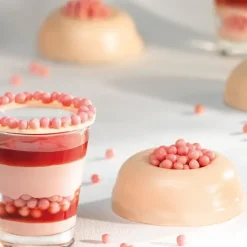 Perlas crujientes de chocolate Ruby Crispearls 800 g - Callebaut