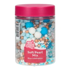 Perlas de azúcar Blue Celebration 80 g - Funcakes