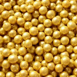 Perlas de azúcar doradas 90 g - Azucren