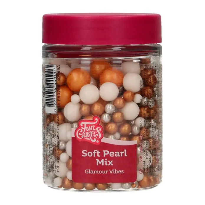 Perlas de azúcar Glamour Vibes 80 g - Funcakes